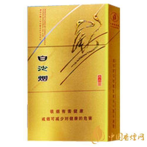 金白沙煙多少錢(qián)一包 白沙煙價(jià)格表和圖片