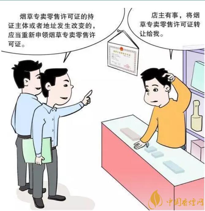 煙草專賣零售許可證可以轉讓嗎，不能